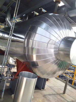 设备保温施工 储罐保冷蒸汽太阳能不锈钢白铁铝皮外壳保温层施工